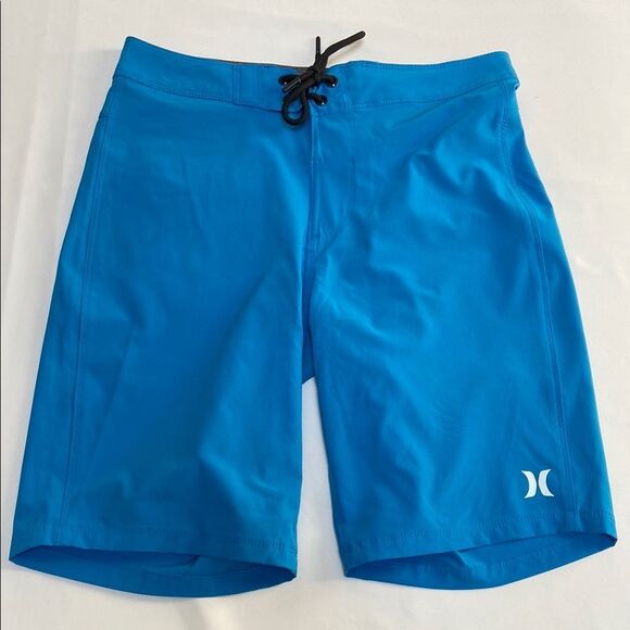 Hurley Blue Board Shorts with Drawstring Waist Size 28 - Picture 1 of 10